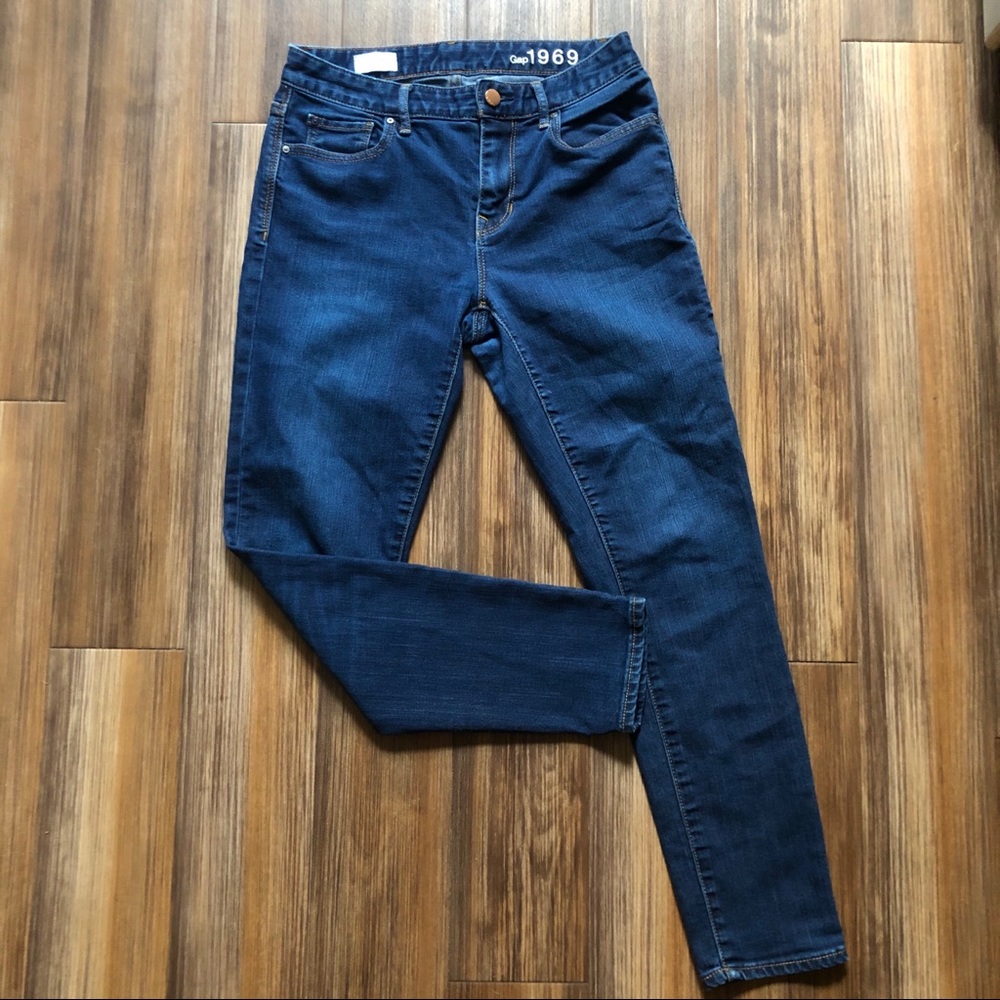 Gap High Rise Skinny Jeans